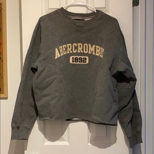 Abercrombie and Fitch cropped sweatshirt